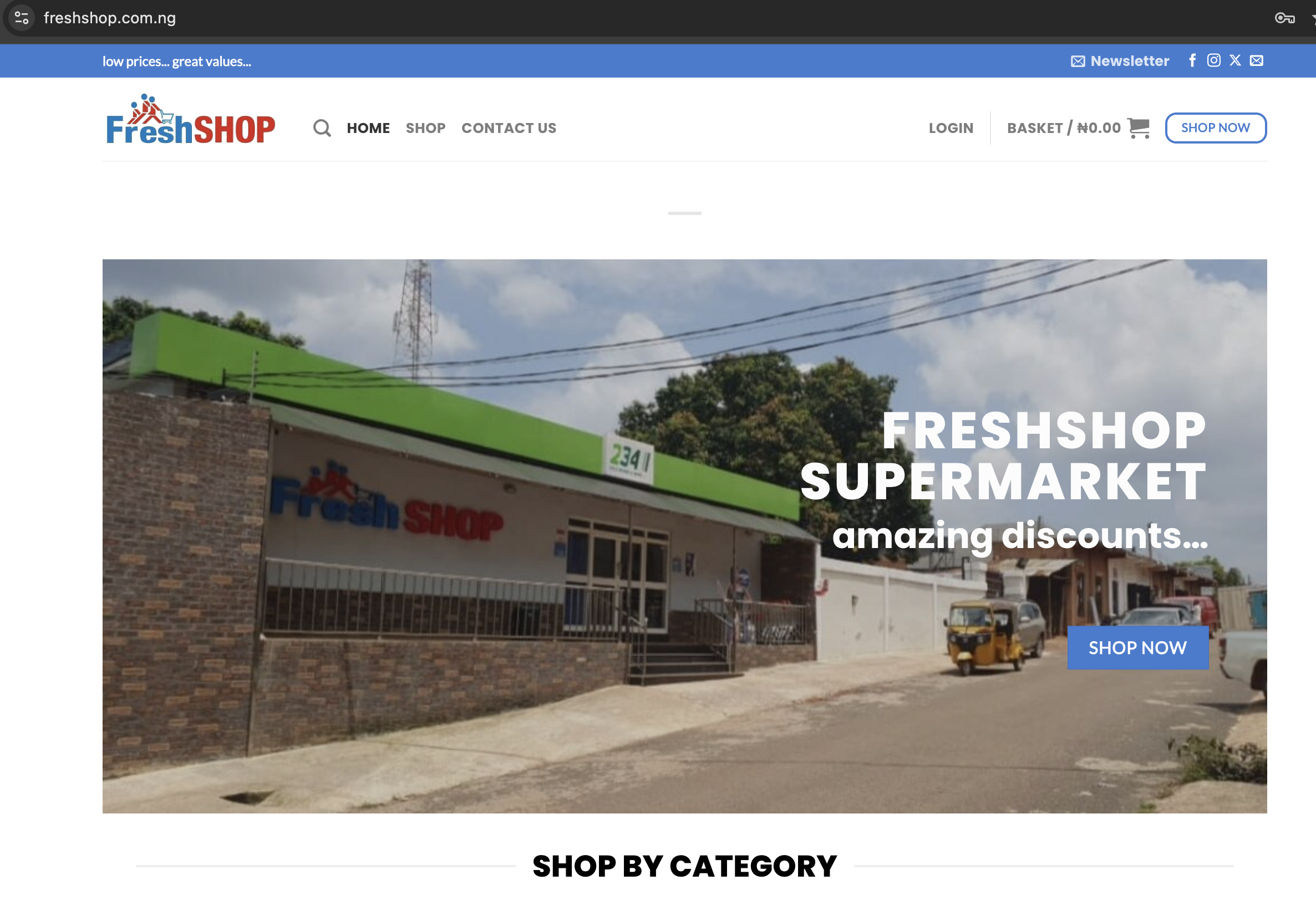FreshSHOP Supermarket